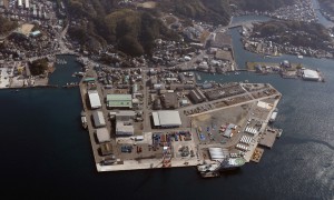 小ヶ倉柳地区の航空写真①